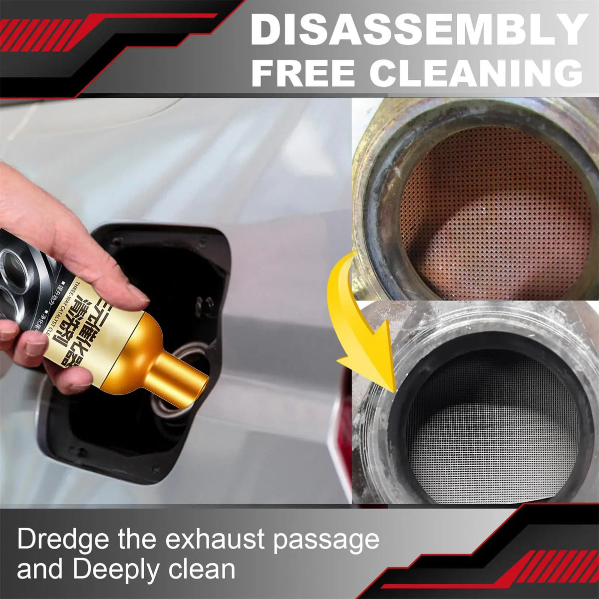Catalytic Converter Cleaner – Fuel System Engine Booster 120ml
