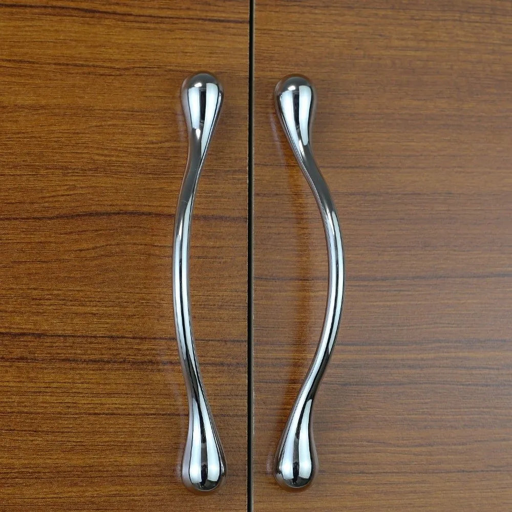Retro Zinc Alloy Cabinet Handles | French Style Door Pull Gold/Silver