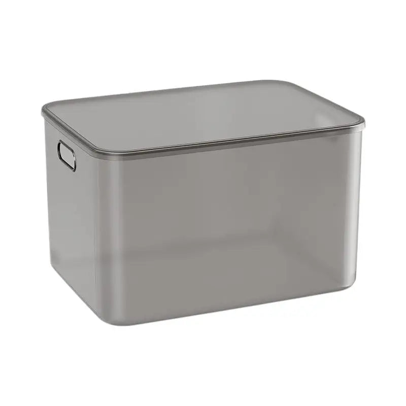 Frosted Plastic Desktop Storage Box – Dustproof Organizer Desktop Storage Organizer Nixie