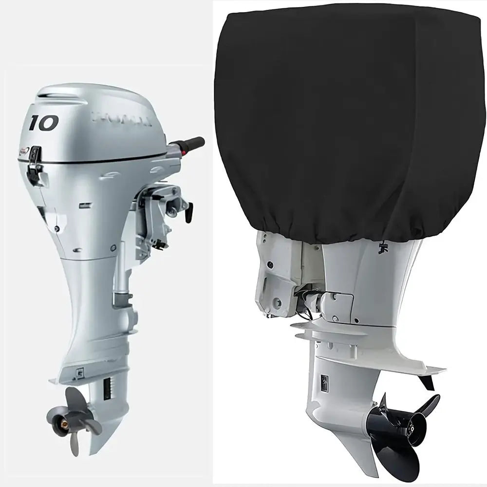 Outboard Motor Cover 15–150HP 210D Oxford UV & Dust Protection Outboard Motor Cover Nixie