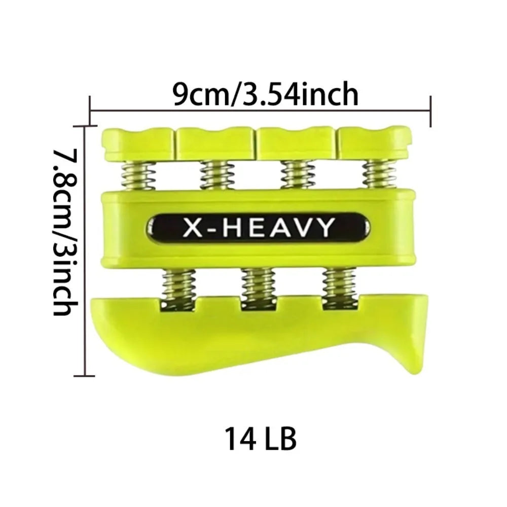 Grip & Finger Strengthener – Adjustable Resistance Trainer Grip Strengthener Nixie Green -14LB