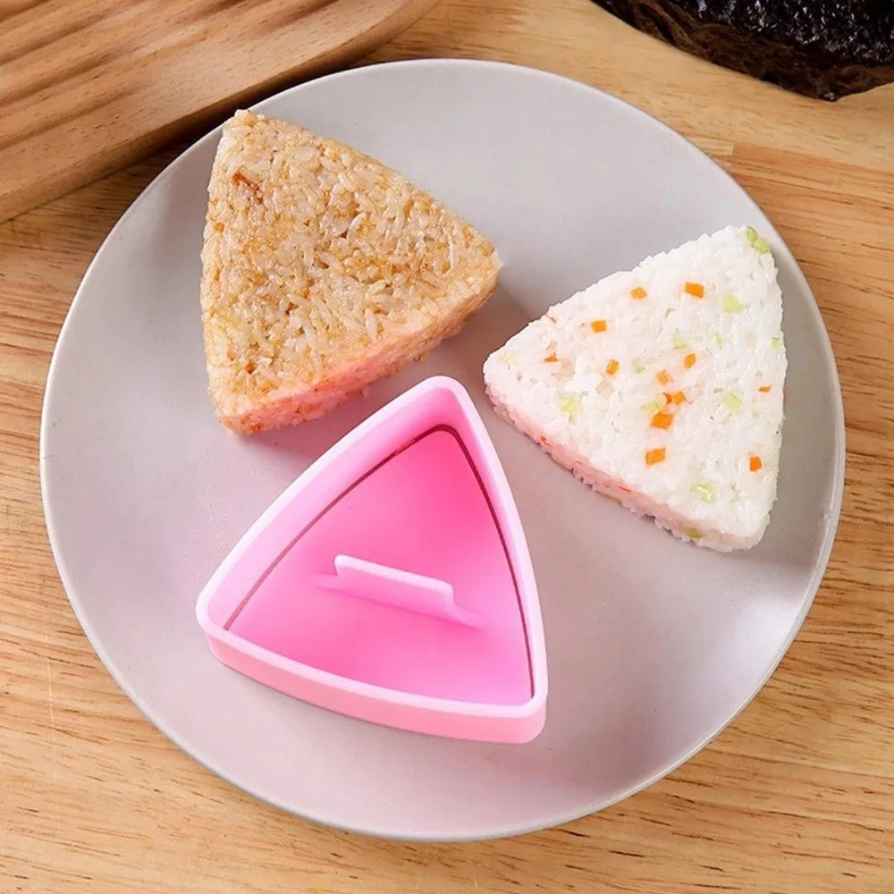 Triangle Onigiri Mold – Non-Stick Rice Ball Sushi Maker Rice Ball Mold Nixie