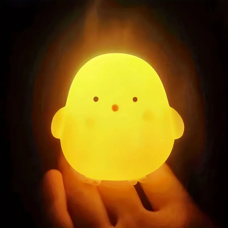 Cute Duck Night Light for Kids – Cartoon Bedside Lamp Kids Night Light Nixie