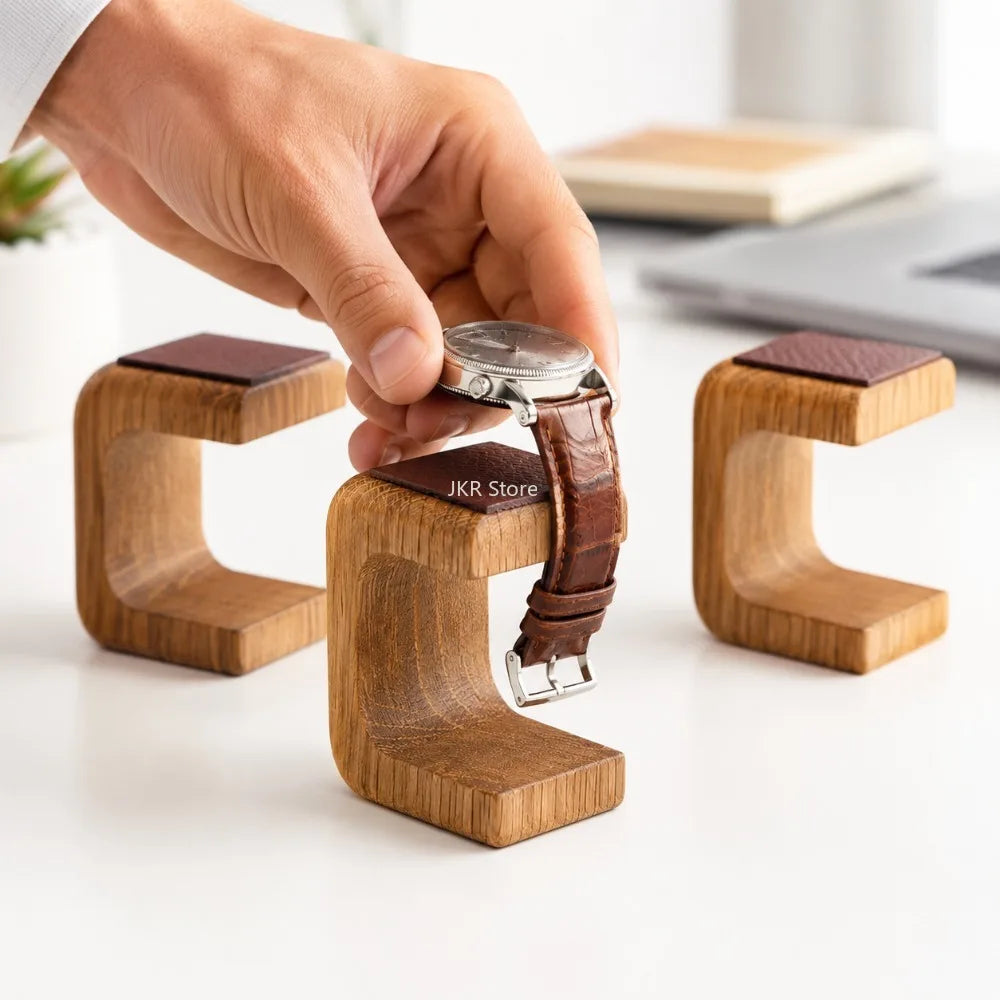 Wooden Watch Holder & Jewelry Organizer Display Stand 1/2 PCS Jewelry Display Stand Nixie