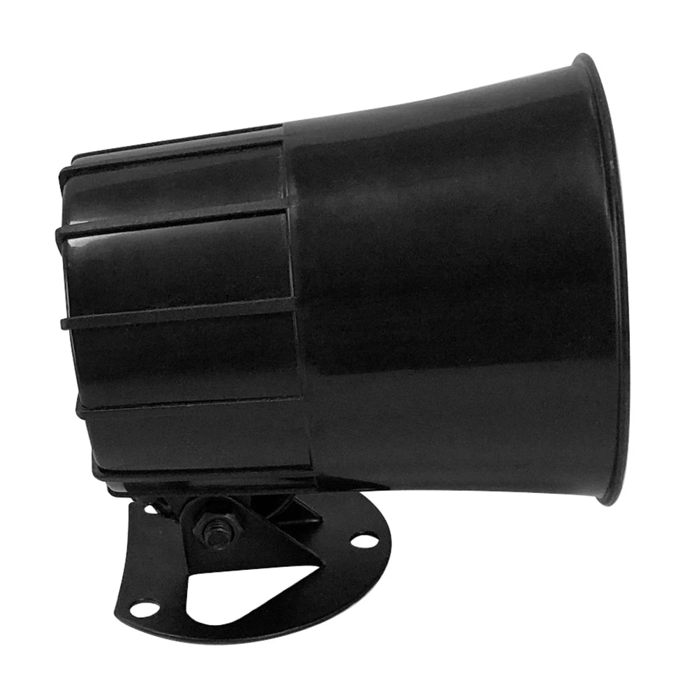 6-Tone 125dB Car Siren Horn Speaker 12V 24V Universal Fit Car Siren Horn Nixie
