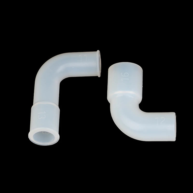 Silicone Elbow Pipe Connector for Garden & Aquarium Tubing Pipe Elbow Connector Nixie