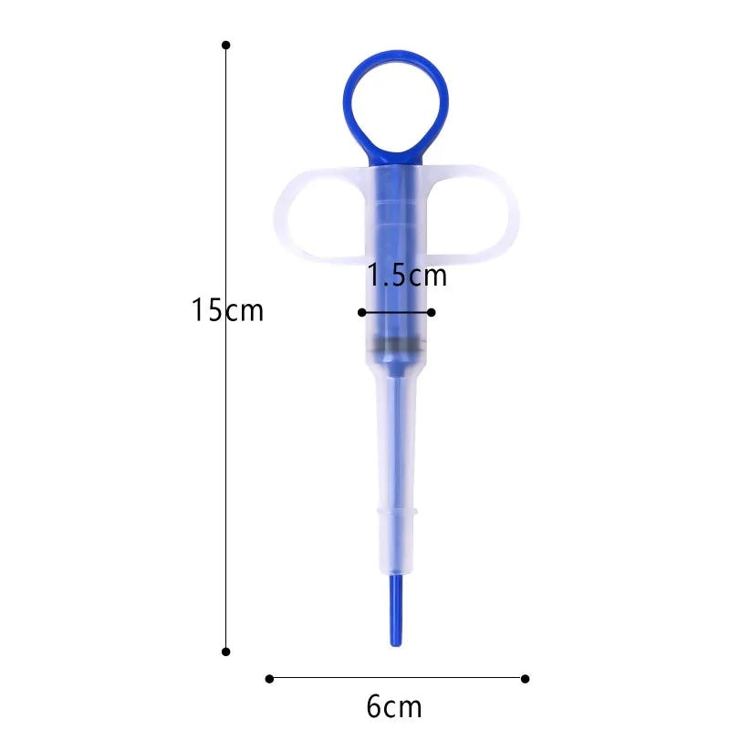 Pet Pill Dispenser Syringe & Liquid Dropper for Cats & Kittens