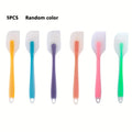 5-Piece Silicone Spoon Set – Non-Stick Heat-Resistant Utensils Silicone Kitchen Utensils Nixie 5PCS randon color