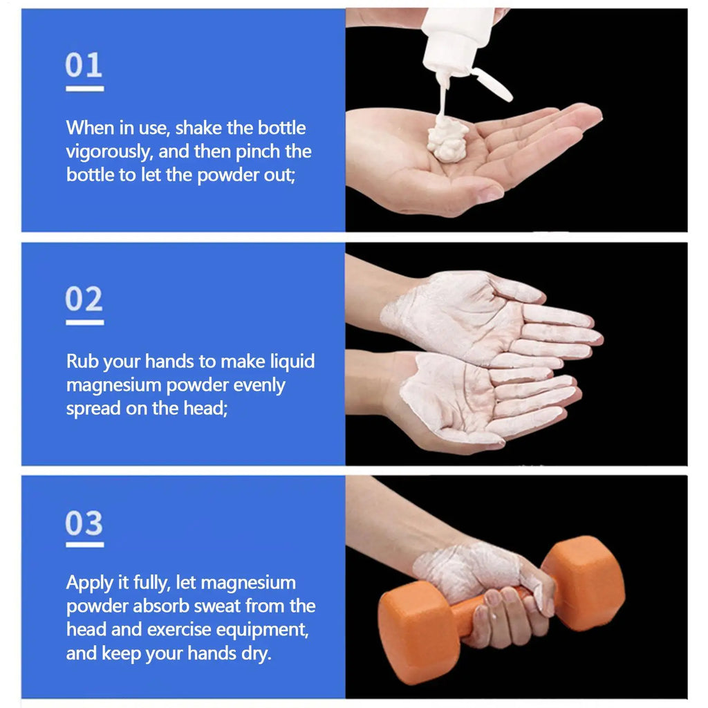 Liquid Chalk Magnesium Powder – Rock Climbing & Gym Grip