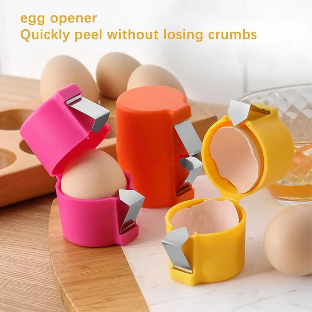 Stainless Steel Egg Shell Opener & Cracker Kitchen Tool