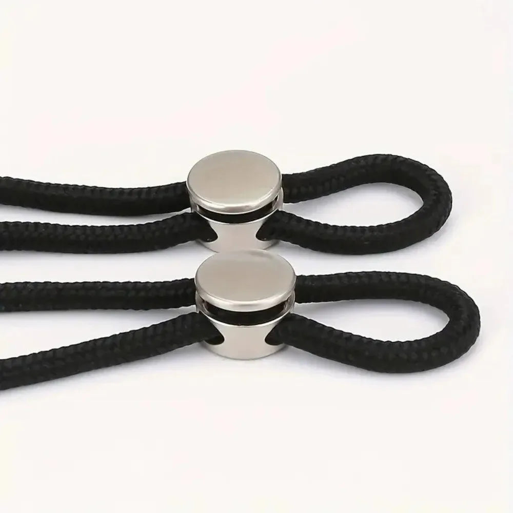 10pcs Alloy No-Tie Cord Locks Shoelace Buckles for Shoes & Coats Cord Lock Buckles Nixie
