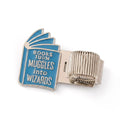 Metal Book-Shaped Pen Clip & Page Marker | 4 Designs Pen Clip Bookmark Nixie 4