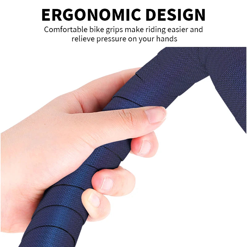 BUCKLOS Silicone Road Bike Handlebar Tape – Soft Bar Wrap Bicycle Handlebar Tape Nixie