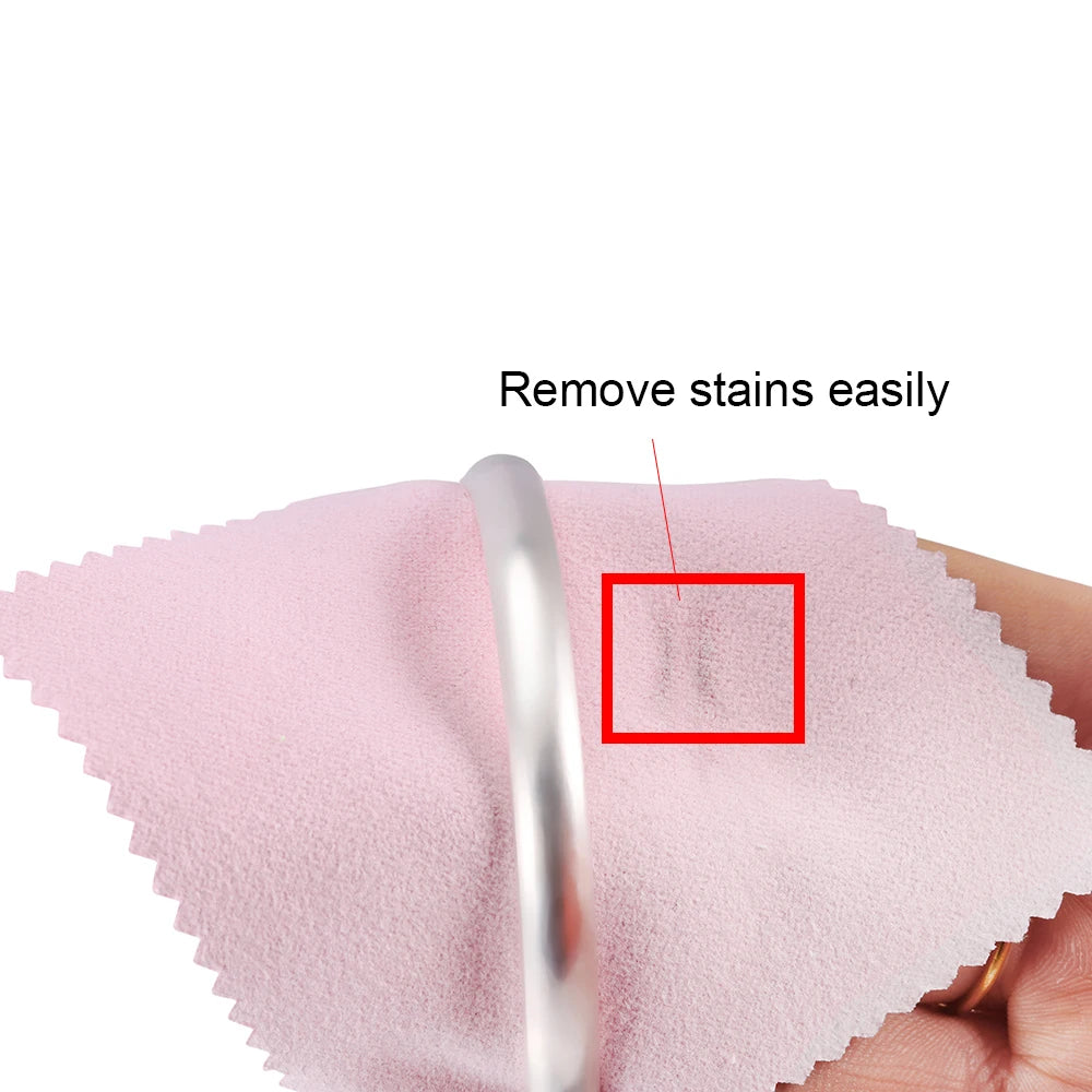 50pcs Jewelry Polishing Cloths – Silver, Gold & Platinum Care Jewelry Polishing Cloth Nixie