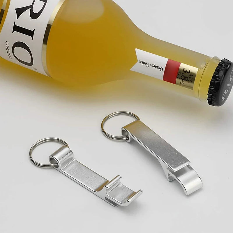 Mini Metal Bottle Opener Keychain – 9 Colors, Portable Bottle Opener Keychain Nixie