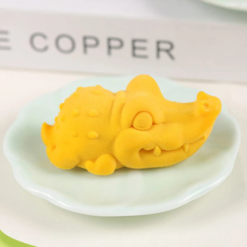 Crocodile Silicone Mold for Mousse, Chocolate & Jelly
