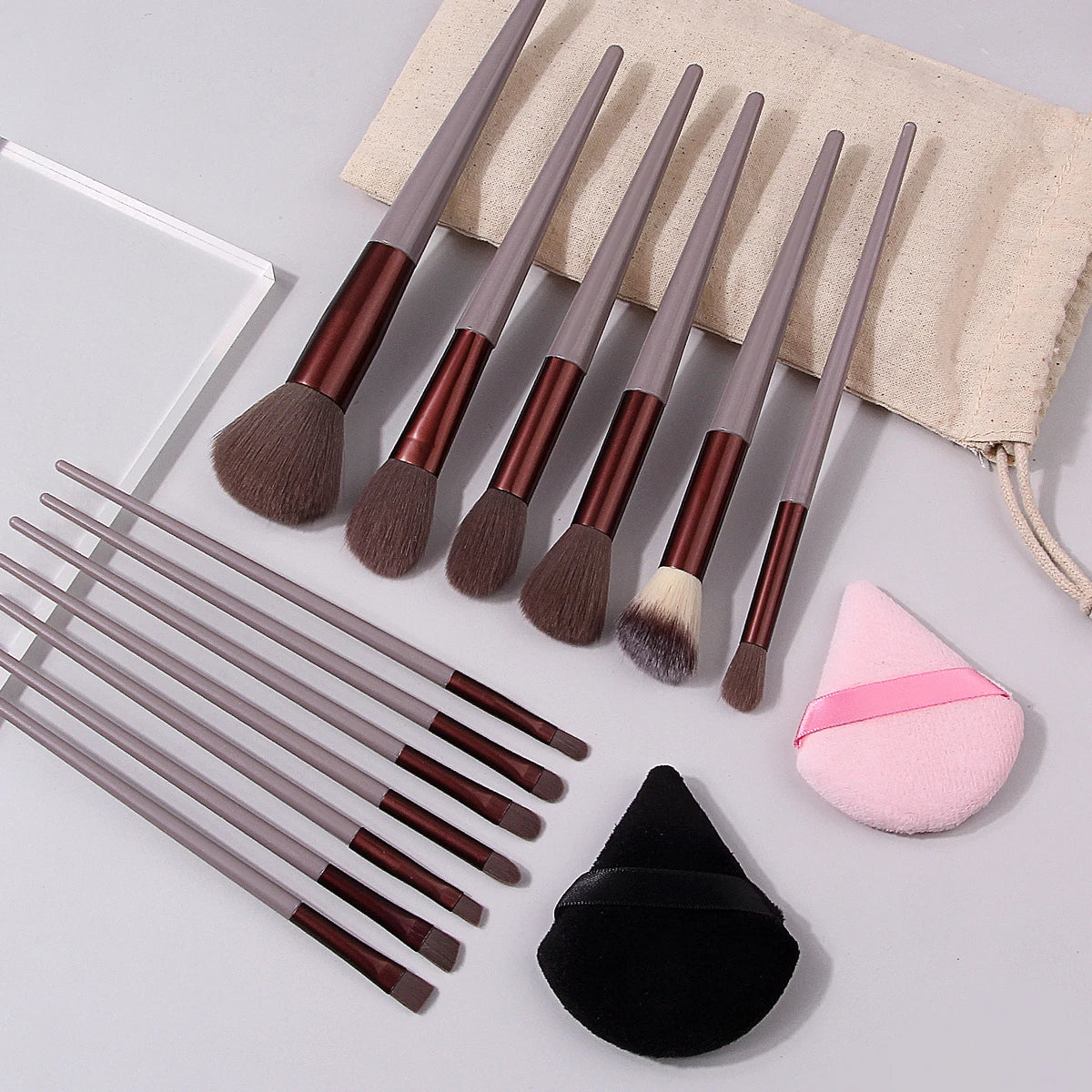 16-Piece Professional Makeup Brush Set with Bag | Nixie Makeup Brush Set Nixie Default Title