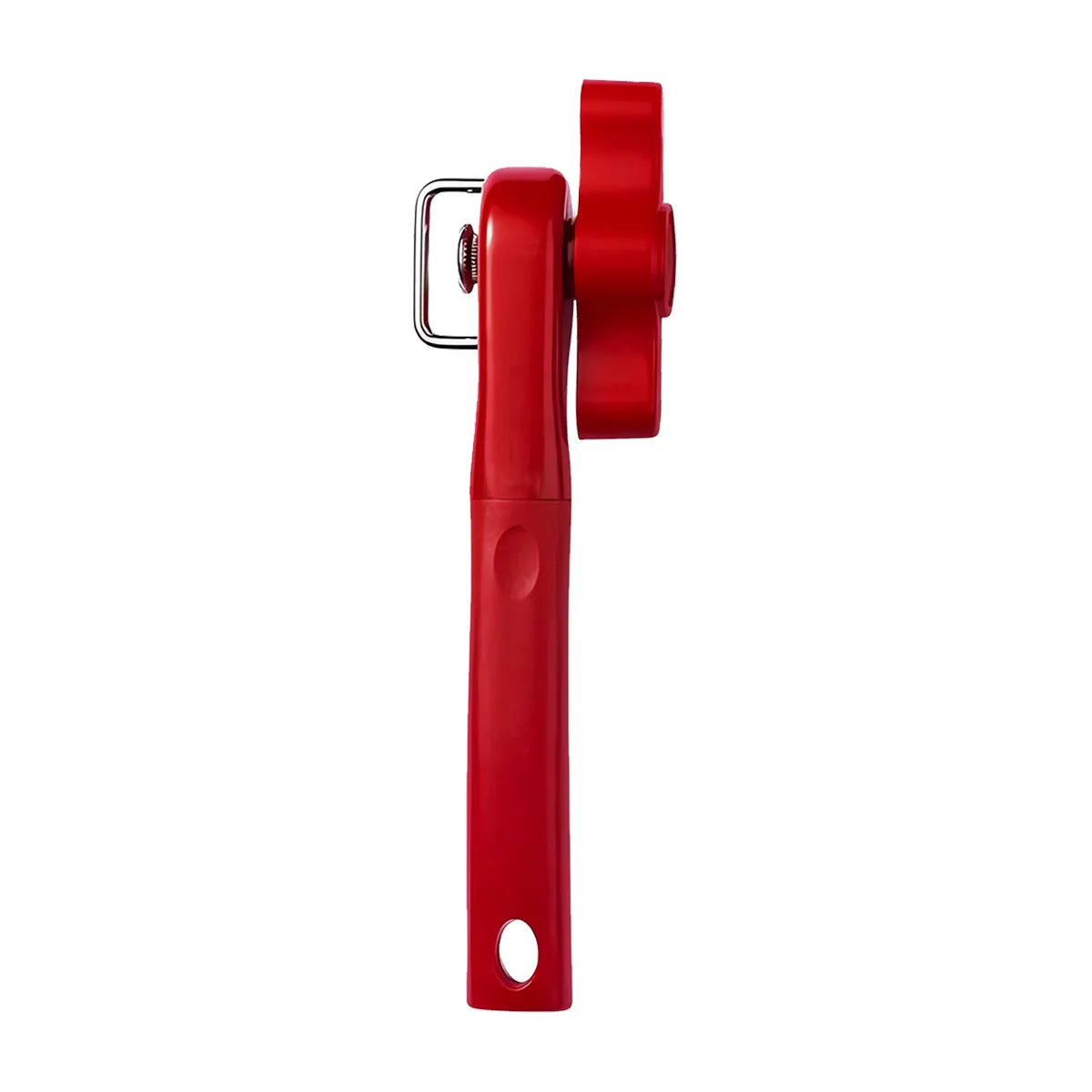 Manual Side-Cut Can Opener – Stainless Steel Kitchen Tool Manual Can Opener Nixie Red
