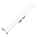 Reflective Star & Flower Car Sticker – Stylish Auto Decal Car Decal Sticker Nixie White