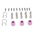 25pc Plasma Cutter Consumables Kit – Electrodes & Nozzles