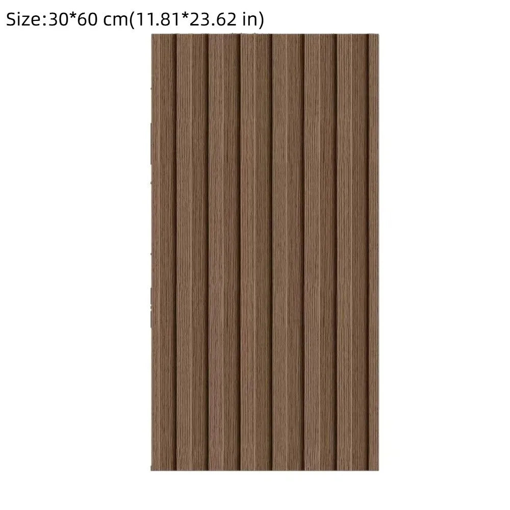 3D Wood Grain Wall Sticker – Self-Adhesive PVC Tile Decor Wall Decal Sticker Nixie