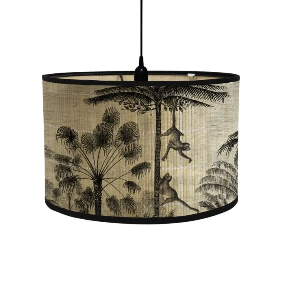 Bamboo Lampshade Retro Style Indoor Chandelier Cover | 9 Colors Bamboo Lampshade Nixie 2