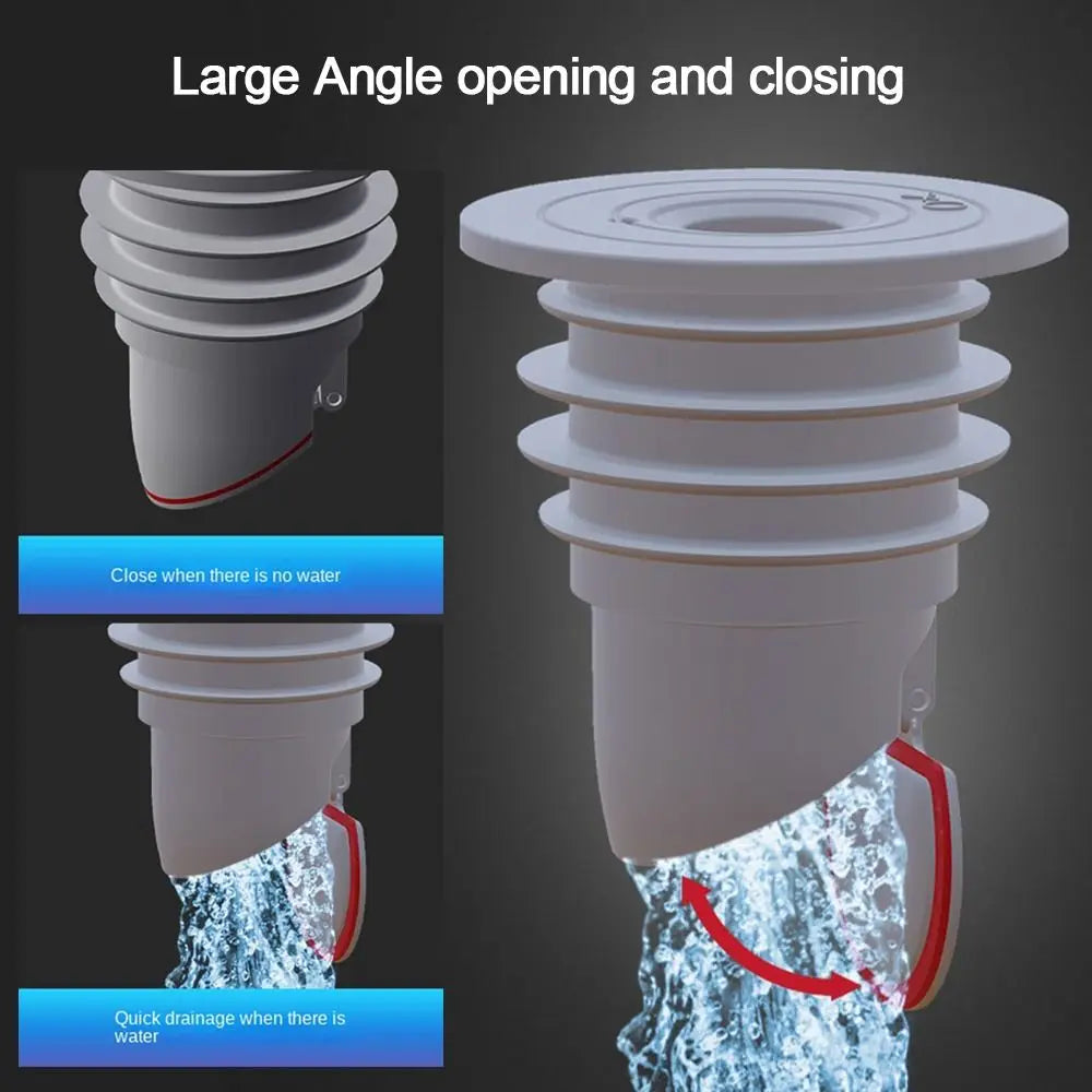 Floor Drain Seal Plug – Odor & Pest Blocking Pipe Ring