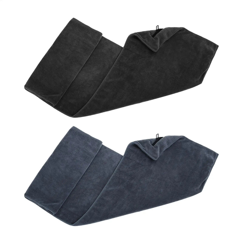 Microfiber Gym Towel – Quick Dry, Absorbent with Zip Pocket