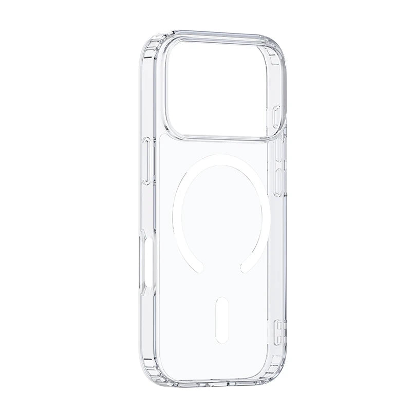 Rocoren Magnetic Clear Case iPhone 17 & 18 Pro | MagSafe Magnetic Phone Case Nixie Clear iPhone 18 Pro Max