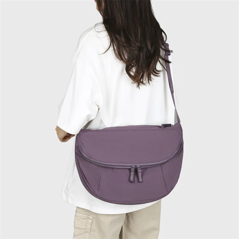 Large Waterproof Crossbody Bag – Lightweight Cycling Messenger Crossbody Messenger Bag Nixie