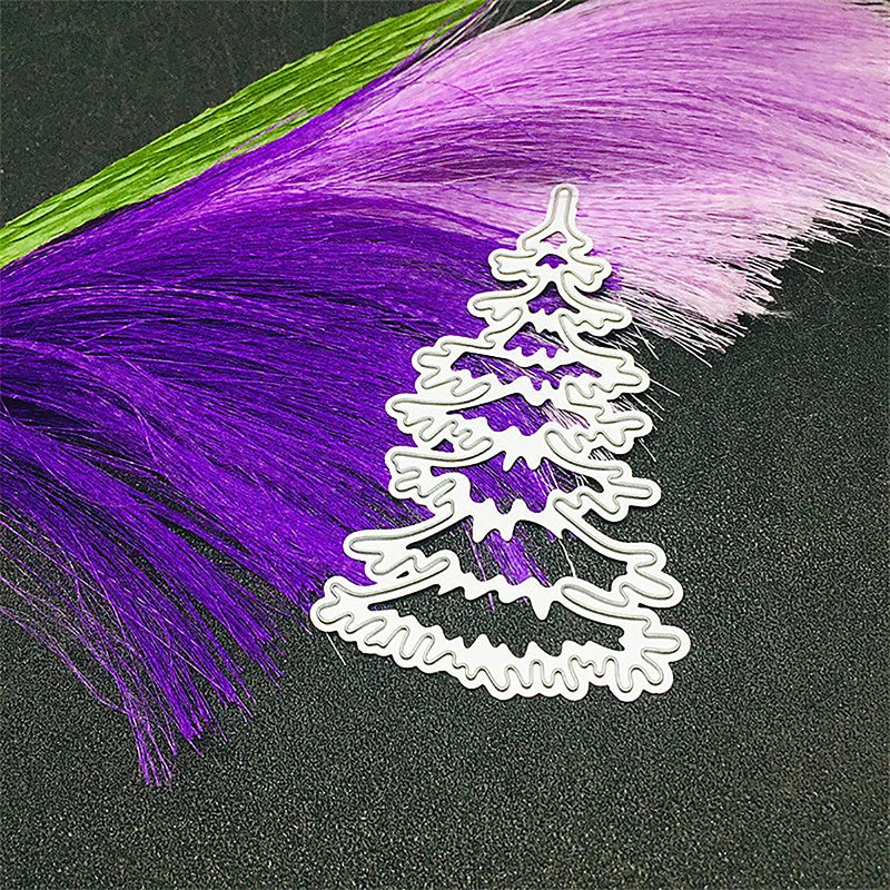 Christmas Tree Metal Cutting Die for Scrapbooking & Cards Craft Cutting Die Nixie