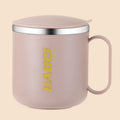 304 Stainless Steel Vacuum Flask – 400ml Insulated Thermal Mug Insulated Thermal Mug Nixie Brown