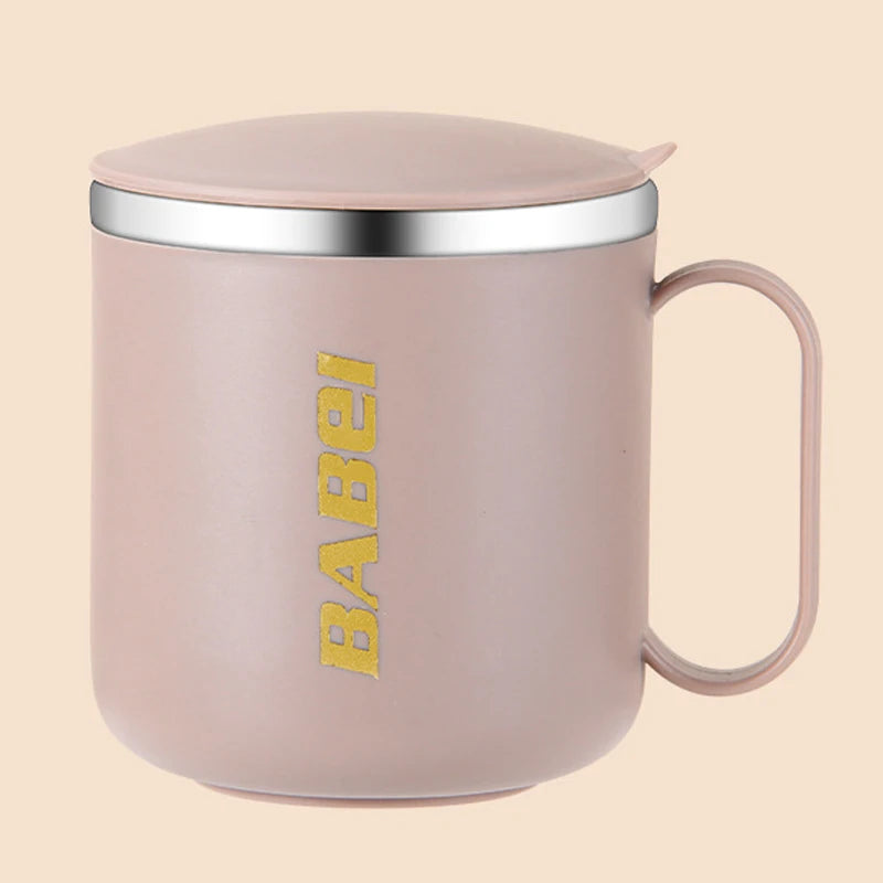 304 Stainless Steel Vacuum Flask – 400ml Insulated Thermal Mug Insulated Thermal Mug Nixie Brown