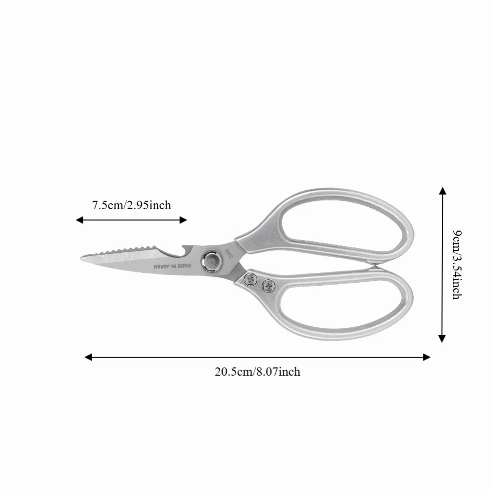 Heavy Duty Stainless Steel Kitchen Shears | Meat & Poultry Kitchen Shears Nixie