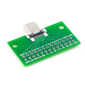 USB Type-C 24 Pin Male to Female PCB Adapter – USB 3.1 USB-C PCB Adapter Nixie Male