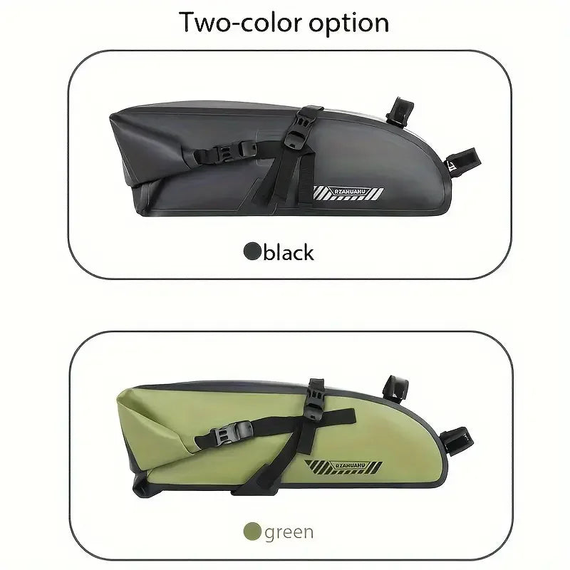 Waterproof Bike Saddle Bag 10L – MTB & Road Rear Seat Storage Bicycle Saddle Bag Nixie