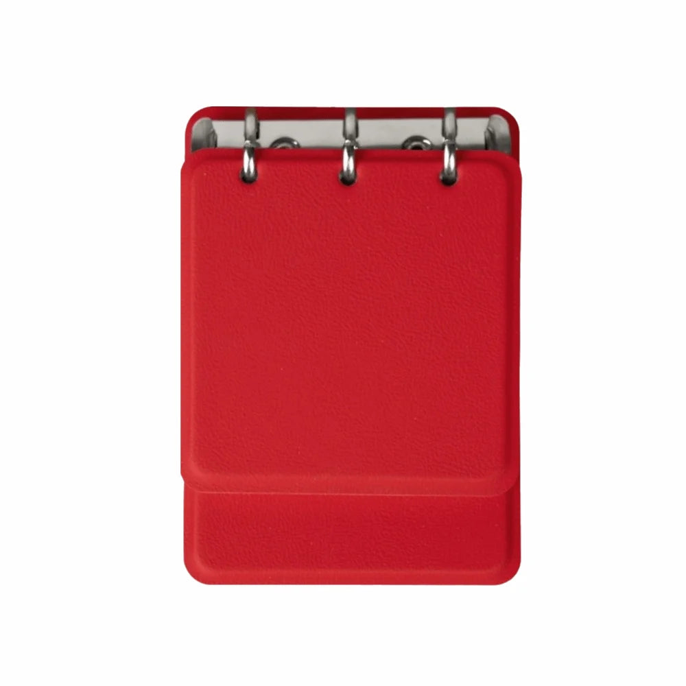 Mini 3-Ring Refillable PU Leather Pocket Notebook | Binder Journal