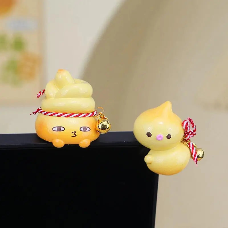 Resin Gourd Mini Figurine – Desk, Car & Home Décor Ornament Decorative Figurine Nixie