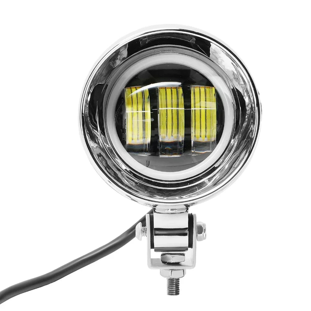 Universal Motorcycle LED Fog Light 25W Spot Lamp | KEMITOUR Motorcycle Fog Light Nixie