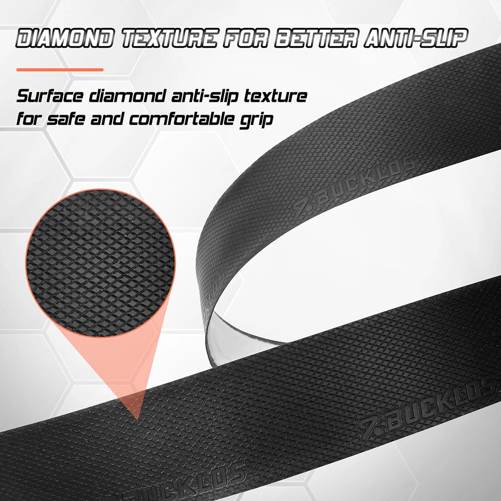 BUCKLOS Road Bike Handlebar Tape Non-Slip Ultralight PU+EVA Bicycle Handlebar Tape Nixie