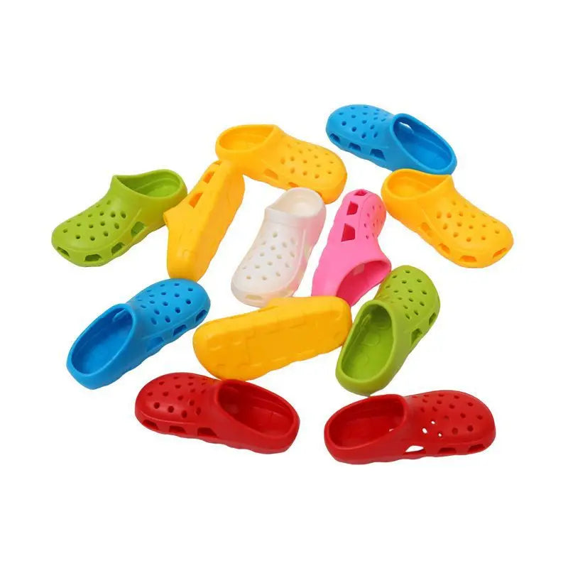 Slipper Toothbrush Holder Wall Mounted No Drill – 5/10pcs Toothbrush Holder Nixie 10pcs random colors