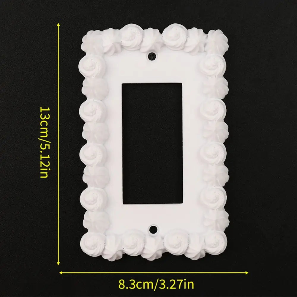 3D Printed Piping Texture Light Switch Cover Wall Plate