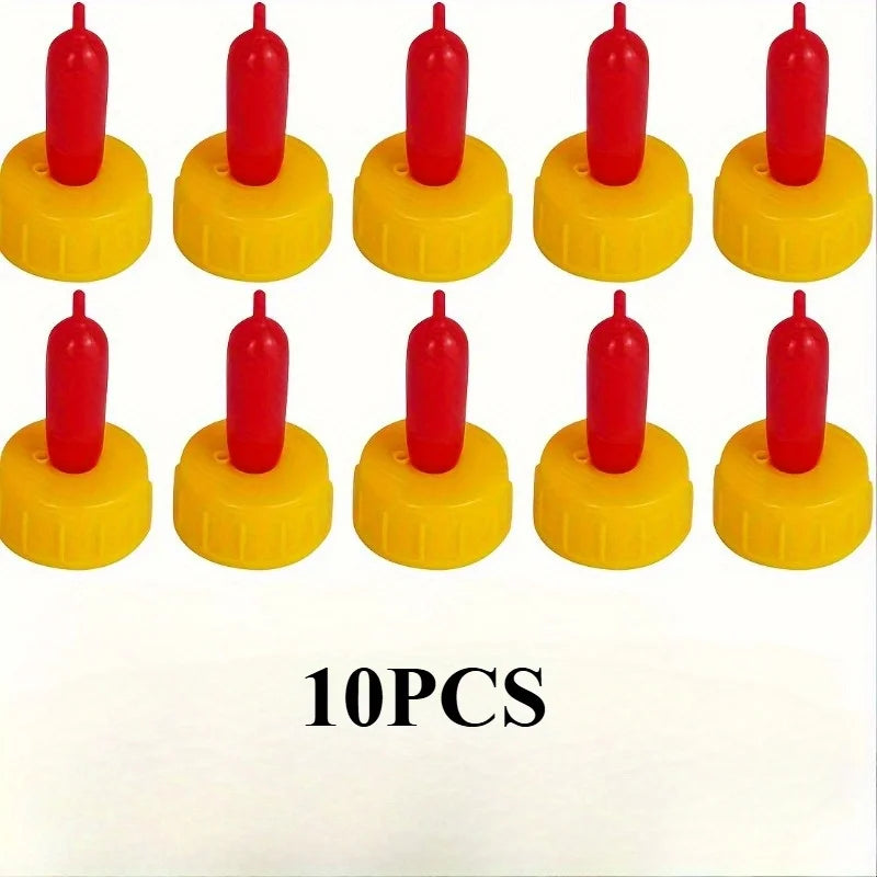 10pcs Soft Rubber Feeding Nipples for Lamb, Puppy & Goat Animal Feeding Nipple Nixie 10pcs