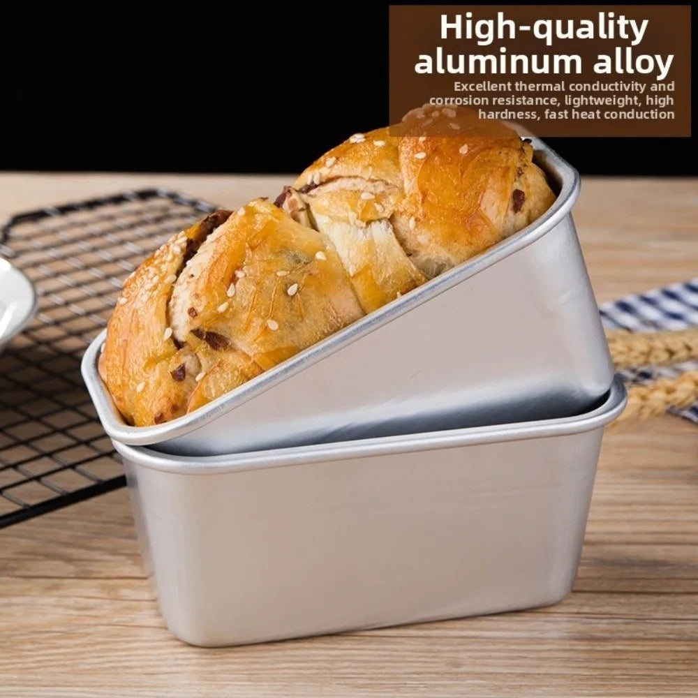 Non-Stick Aluminum Loaf Pan | Rectangular Bread Baking Mold