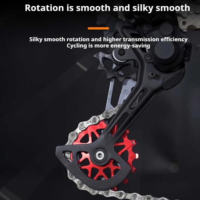 ENLEE Ceramic Bearing Jockey Wheel Ultralight MTB Road Bike Derailleur Jockey Wheel Nixie