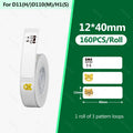 Niimbot D11 D110 D101 Self-Adhesive Label Paper Roll