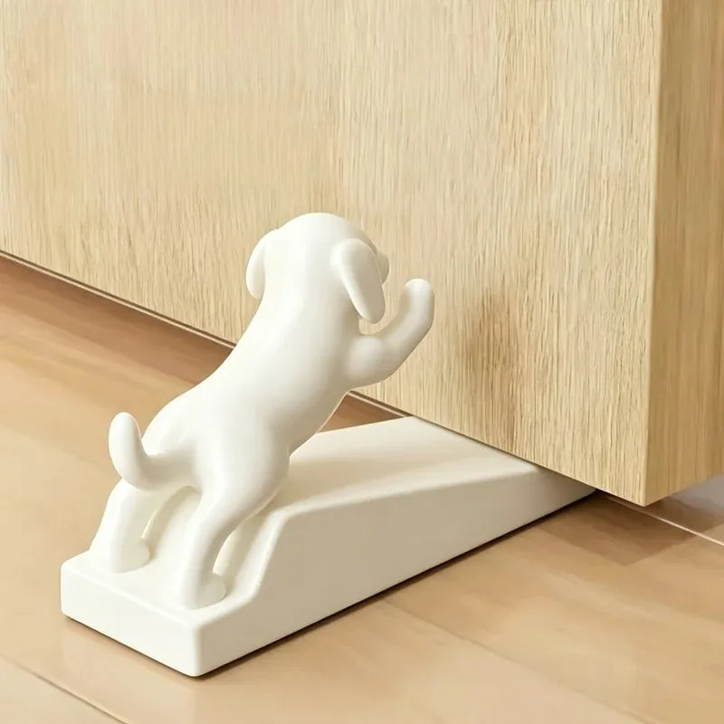 Cute Puppy Dog-Shaped Door Stopper – Non-Slip Door Wedge Door Stopper Nixie