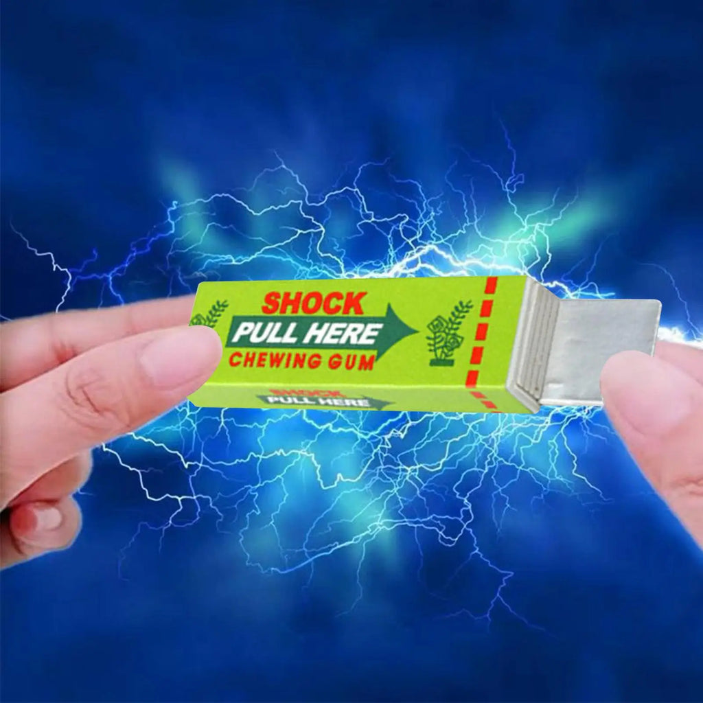 Electric Shock Chewing Gum Prank Toy – April Fool's Joke Novelty Prank Toy Nixie