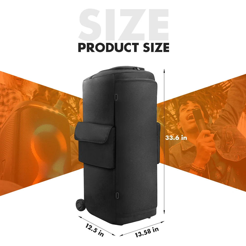 Speaker Carry Bag with Mic Pockets for JBL PartyBox 310/320 Speaker Carry Bag Nixie For PartyBox 710