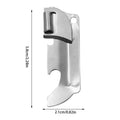 Manual Stainless Steel Can Opener – Camping & Kitchen Use Manual Can Opener Nixie Silver